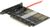 Delock PCI Express x16 Karte zu 5 x intern M.2 Key B / SATA (90435) Delock PCI Express x16 Karte zu 5 x intern M.2 Key B / SATA (90435)