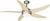 Klarstein Bolero 2-in-1-Deckenventilator 132 cm Klarstein Bolero 2-in-1-Deckenventilator 132 cm