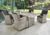 Destiny Luna Sitzgruppe 4 Sessel + Tisch 165 x 90 cm Destiny Luna Sitzgruppe 4 Sessel + Tisch 165 x 90 cm