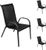 Mojawo Garten Stapelstuhl Metall - Textil 4 Stk. (949135) Mojawo Garten Stapelstuhl Metall - Textil 4 Stk. (949135)