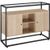 tectake Oldham Sideboard 100 x 38 x 80,5 cm tectake Oldham Sideboard 100 x 38 x 80,5 cm