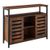 tectake Warrington Sideboard 100 x 37 x 82 cm tectake Warrington Sideboard 100 x 37 x 82 cm