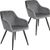 tectake Marilyn Esszimmerstuhl Samtoptik 2er Set tectake Marilyn Esszimmerstuhl Samtoptik 2er Set