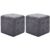 vidaXL Nachttische Wildleder-Optik 30 x 30 x 30 cm vidaXL Nachttische Wildleder-Optik 30 x 30 x 30 cm