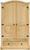 vidaXL Kleiderschrank Corona 101 x 52 x 170 cm (4005662) vidaXL Kleiderschrank Corona 101 x 52 x 170 cm (4005662)