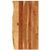 vidaXL Badezimmer-Waschtischplatte Massivholz 58 x 52 x 2,5 cm (286317) vidaXL Badezimmer-Waschtischplatte Massivholz 58 x 52 x 2,5 cm (286317)