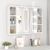 vidaXL Spiegelschrank mit LED 76 x 15 x 55 cm (808855) vidaXL Spiegelschrank mit LED 76 x 15 x 55 cm (808855)