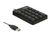 Delock USB Nummernblock 19 Tasten (12481) Delock USB Nummernblock 19 Tasten (12481)
