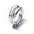 Pandora Organisch Geformte Stacking-Ringe silber (193264C00) Pandora Organisch Geformte Stacking-Ringe silber (193264C00)