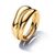 Pandora Organisch Geformte Stacking-Ringe vergoldet (163264C00) Pandora Organisch Geformte Stacking-Ringe vergoldet (163264C00)