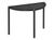 Outsunny Balkontisch halbrund Polyrattan 100 x 50 x 74 cm Outsunny Balkontisch halbrund Polyrattan 100 x 50 x 74 cm