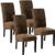 tectake Esszimmerstuhl 4er Set 44 x 63 x 106 cm tectake Esszimmerstuhl 4er Set 44 x 63 x 106 cm