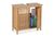 Relaxdays Waschbeckenunterschrank Bambus (10041308) Relaxdays Waschbeckenunterschrank Bambus (10041308)