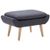 vidaXL Hocker Stoffbezug 73 x 43 x 42 cm Dunkelgrau (246989) vidaXL Hocker Stoffbezug 73 x 43 x 42 cm Dunkelgrau (246989)