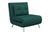 HOMCOM Schlafsessel mit Bettfunktion Samt HOMCOM Schlafsessel mit Bettfunktion Samt