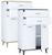 VCM Landos Midischrank 97 x 60 x 28 cm VCM Landos Midischrank 97 x 60 x 28 cm