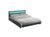 Juskys Sevilla Polsterbett mit LED-Beleuchtung und Lattenrost 140 x 200 cm Juskys Sevilla Polsterbett mit LED-Beleuchtung und Lattenrost 140 x 200 cm