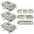 vidaXL Chafing Dish Set 3-tlg. (50529) vidaXL Chafing Dish Set 3-tlg. (50529)