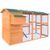 vidaXL Hühnerstall Holz 295x163x170 cm (170411) vidaXL Hühnerstall Holz 295x163x170 cm (170411)