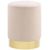 vidaXL Hocker Hellgrau und Golden Samt (249834) vidaXL Hocker Hellgrau und Golden Samt (249834)