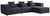 Home Deluxe Verona L Modulares Sofa Home Deluxe Verona L Modulares Sofa
