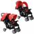 vidaXL Tandem-Kinderwagen (10111) vidaXL Tandem-Kinderwagen (10111)