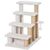 PawHut Haustiertreppe mit Kratzbaum 4-stufig 60 x 40 x 64 cm PawHut Haustiertreppe mit Kratzbaum 4-stufig 60 x 40 x 64 cm