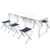 vidaXL Klappbarer Campingtisch (41329) vidaXL Klappbarer Campingtisch (41329)