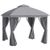 Outsunny Pavillon mit Doppeldach, Moskitonetz Alu 2,96 x 2,96 m Outsunny Pavillon mit Doppeldach, Moskitonetz Alu 2,96 x 2,96 m