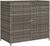 vidaXL Gartenschrank Poly Rattan 83 x 45 x 76 cm (365545) vidaXL Gartenschrank Poly Rattan 83 x 45 x 76 cm (365545)