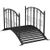 Outsunny Gartenbrücke Stahl 1,19 m Outsunny Gartenbrücke Stahl 1,19 m