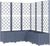 vidaXL Pflanzkübel mit Rankgitter 120 x 120 x 136 cm (318257) vidaXL Pflanzkübel mit Rankgitter 120 x 120 x 136 cm (318257)