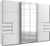 Wimex Saigon Schwebetürenschrank 270 x 208 x 64 cm Wimex Saigon Schwebetürenschrank 270 x 208 x 64 cm