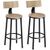 tectake Poole Barhocker 2er Set (404351) tectake Poole Barhocker 2er Set (404351)