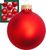 Krebs Glas Lauscha Glaskugeln 7 cm 8 Stk. feuerrot matt (CBK70213) Krebs Glas Lauscha Glaskugeln 7 cm 8 Stk. feuerrot matt (CBK70213)