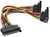Inline SATA Buchse auf 2x SATA Stecker Y-Kabel 15 cm (29683W) Inline SATA Buchse auf 2x SATA Stecker Y-Kabel 15 cm (29683W)