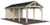 Palmako Robert 23,1 m² mit Geräteraum naturbelassen Palmako Robert 23,1 m² mit Geräteraum naturbelassen