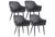 Songmics Esszimmerstühle 4er Set (LDC087-4) Songmics Esszimmerstühle 4er Set (LDC087-4)