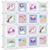 Songmics Regalsystem mit 16 Würfeln (LPC906) Songmics Regalsystem mit 16 Würfeln (LPC906)
