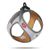 Curli Clasp Vest Harness Reflective Gray S Curli Clasp Vest Harness Reflective Gray S