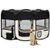 vidaXL Faltbarer Welpenlaufstall mit Tragetasche 145 x 145 x 61 cm (171008) vidaXL Faltbarer Welpenlaufstall mit Tragetasche 145 x 145 x 61 cm (171008)