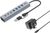 Conceptronic 7-Port USB 3.2 Gen 1 Hub mit Netzteil (HUBBIES20GP) Conceptronic 7-Port USB 3.2 Gen 1 Hub mit Netzteil (HUBBIES20GP)