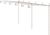 vidaXL Garten-Pergola Antik-Braun 6x3x2,5 m (313999) vidaXL Garten-Pergola Antik-Braun 6x3x2,5 m (313999)