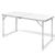 vidaXL Campingtisch Klappbar Höhenverstellbar Aluminium 120 x 60 cm (41325) vidaXL Campingtisch Klappbar Höhenverstellbar Aluminium 120 x 60 cm (41325)