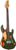 Fame Custom ST RW Worn Olive over Sunburst Fame Custom ST RW Worn Olive over Sunburst