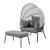 Leco Clara Sessel mit Fußhocker Leco Clara Sessel mit Fußhocker
