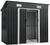 Brast Metall Gerätehaus mit Pultdach 217x131x185 (1004326002) Brast Metall Gerätehaus mit Pultdach 217x131x185 (1004326002)