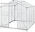 Juskys Aluminium Gewächshaus mit Fundament 4,75 m² Juskys Aluminium Gewächshaus mit Fundament 4,75 m²