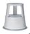 Dorsch,Werner GmbH: Rollhocker Metall lgrau Dorsch,Werner GmbH: Rollhocker Metall lgrau