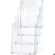 Helit Tischprospekthalter 1/3 A4 H 23520 (4 Fächer) Helit Tischprospekthalter 1/3 A4 H 23520 (4 Fächer)